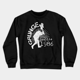 Grunge Seattle 1986 | Classic Rock Crewneck Sweatshirt